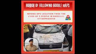 Cab Driver Google Map Ko Follow Karte Ja Gireh Unche Adhure Bridge Se  Kingsnews665 [upl. by Lud]