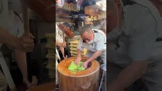 How mochi is traditionally made in Japan 😍 [upl. by Nyleak]