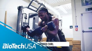 Biceps Workout for Mass  Daily Routine with Ulisses  BioTechUSA [upl. by Sirois]