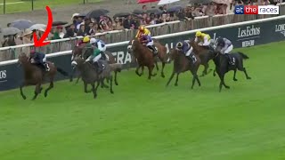 Potential Arc contender  Frankel colt DELIUS lands the Prix du Lys at Chantilly [upl. by Datha399]