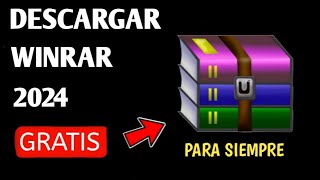 Cómo DESCARGAR e INSTALAR WINRAR FULL 2024 [upl. by Nottarts127]