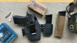 Sig P320 X Compact  Black Point Tactical Holster  SET IWB Mag Pouch 1st Look [upl. by Olive]