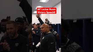 Antonio Pierce LOCKER ROOM SPEECH raiders nfl antoniopierce shorts [upl. by Innig]