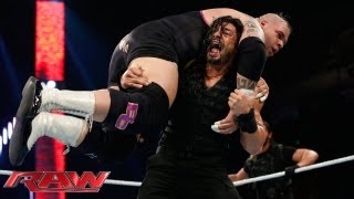 Tons of Funk vs The Shield Raw July 8 2013 [upl. by Rednaxela]