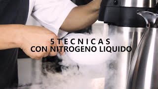 5 TECNICAS REALIZADAS CON NITROGENO LIQUIDO [upl. by Assele]