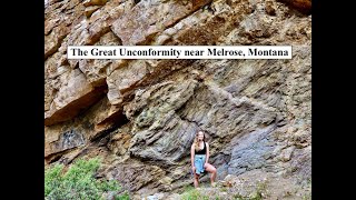 The Great Unconformity near Melrose Montana [upl. by Malvia]