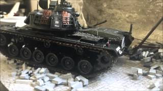 Kampfpanzer M48 A2 GA2 Revell Plastic Model [upl. by Lewak889]