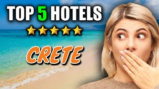 🇬🇷 Best CRETE Hotels ✈ My top 5  Luxury  Affordable  Resort Hotel Crete Review [upl. by Esilana443]