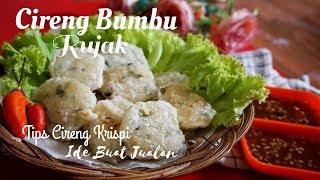 Cara bikin CIRENG Bumbu Rujak  Resep Cireng Krispi dan Lembut [upl. by Asirrom]