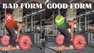 How to do a PERFECT Deadlift  Worst forms and injuries [upl. by Peggi]