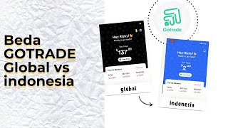 Gotrade Global VS Gotrade Indonesia [upl. by Henley600]