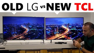 Old IPS LG 4K TV vs New VA TCL P755 [upl. by Nevai]