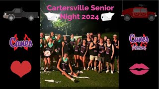 Cartersville Senior Night 2024 [upl. by Reiser]