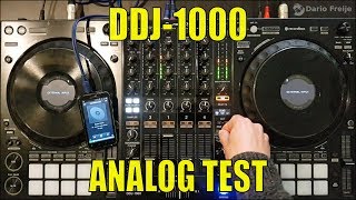 Pioneer DDJ 1000 Test Mixer Análogo Efectos [upl. by Lerak]