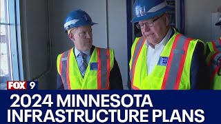 Gov Walz to announce 2024 infrastructure plans [upl. by Deedahs274]