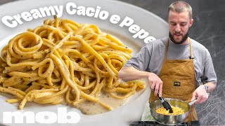 🔴 Real SPAGHETTI CACIO E PEPE [upl. by Suilienroc]