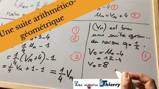 Suite arithméticogéométrique  un exercice classique [upl. by Ready641]