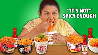 Mexican Moms try the SPICIEST Foods [upl. by Puglia985]