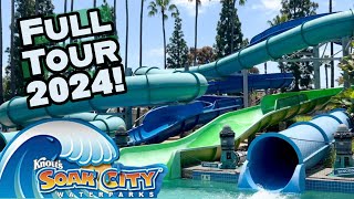 Tour Knotts Soak City 2024 [upl. by Merwin710]