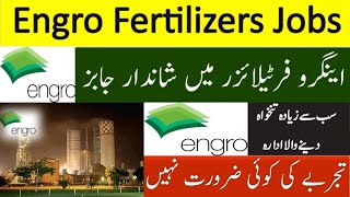 Latest Engro Fertilizer Jobs in Pakistan 2023 Apply Online  Engro Corporation Jobs  Pahore Jobs [upl. by Fabrice]