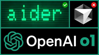 NEW Aider Architect amp Editor Updates Are INSANE🤖Beast Cursor Best AI Coding Agent OpenAI o1 [upl. by Anaerol]