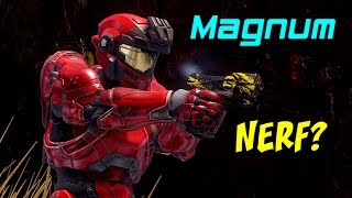 Halo 5  Magnum Nerf Analysis [upl. by Foushee228]