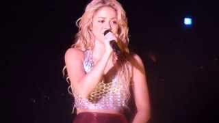 Shakira  Nothing else Matters Galaxie Amnéville  The Sun Comes Out Tour  Front Row HD [upl. by Reneta]