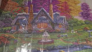 Craftibly A Dreamy Retreat by Geno Peoples diamond painting [upl. by Nodnarb]