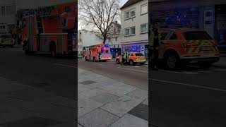 Feuerwehreinsatz in Göppingen 🌞 fun feuerwehr polizei blaulicht sirene einsatz rescue fire [upl. by Gareri]