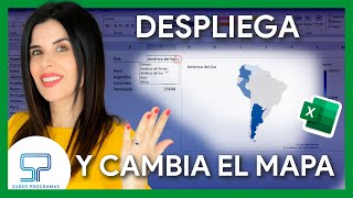 🚀 Sorprende a todos con tu MAPA DINÁMICO en Excel 👌 [upl. by Brigette]