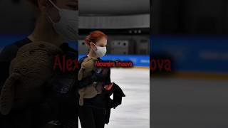 Alexandra Trusova at the Olympics💘figureskating alexandratrusova olympicgames olympics [upl. by Millian]