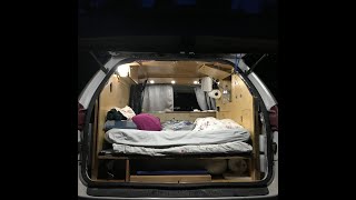 Full Mini Van Camper Conversion Tour [upl. by Aylat531]