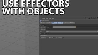 Cinema4D Tutorial Use Effectors With Objects Beginner [upl. by Al464]