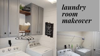 Laundry Room Makeover and Organization  Neesie Does iT [upl. by Orion157]