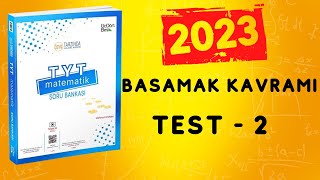 345 TYT MATEMATİK SORU BANKASI ÇÖZÜMLERİ  2023  BASAMAK KAVRAMI  TEST 2 [upl. by Koralle]