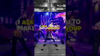 kpop group by AI❤️‍🔥 lesserafim crazy shorts bts blackpink straykids kpop fyp viralvideo [upl. by Kissel]