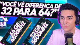 É melhor ter mais memória RAM ou velocidade mais alta 32GB 5600MHz vs 64GB 4800MHz [upl. by Accalia]