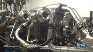 Devel Sixteen V16 5000HP Engine Dyno [upl. by Droflim]