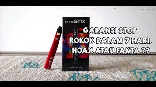 Nanostix beneran bisa bikin berhenti merokok Pengalaman 7 hari menggunakan Nanostix [upl. by Eelimaj]