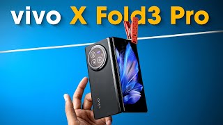 vivo X Fold 3 Pro First Impressions [upl. by Lenoyl]