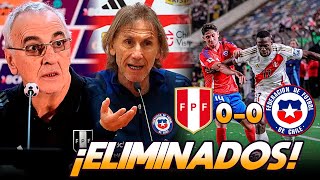 CONFERENCIA DE PRENSA DE JORGE FOSSATI Y RICARDO GARECA🔴EN VIVO  PERÚ Y CHILE ELIMINADOS [upl. by Gavin235]