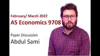 AS Economics February March 2022 [upl. by Ades]