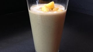 Pineapple Vanilla Dream Post Workout Smoothie Recipe  HASfit Protein Smoothie Recipes [upl. by Moina]