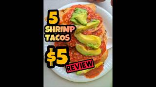 5 Shrimp Tacos for 5 Taco Tuesdays  Mariscos El Bigoton in LASocal [upl. by Leunas]