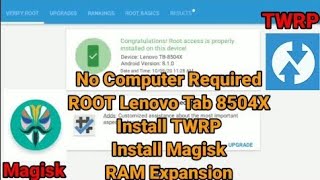 How To Root Lenovo Tab 8504x [upl. by Davies]