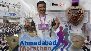 ADANI AHMEDABAD MARATHON 2022 RUN4OURSOLDIERS [upl. by Enelrac]