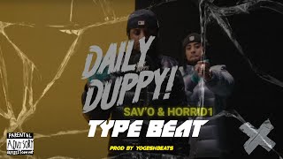 Horrid1 x SavO x Daily Duppy Type Beat 2022 Ghosty x Dark Piano Drill [upl. by Duleba]