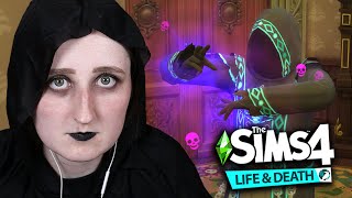 lilgrimsie plays The Sims 4 Life amp Death Streamed 103124 [upl. by Nyleuqaj]