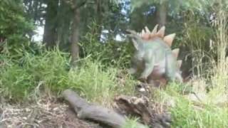 Dinosaurs at Oregon Zoo August 2008 [upl. by Norre]