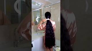 Smooth shiny hair remedy ✨। Silky soft hair🔥shorts youtubeshorts viral video trending glowup [upl. by Yzmar]